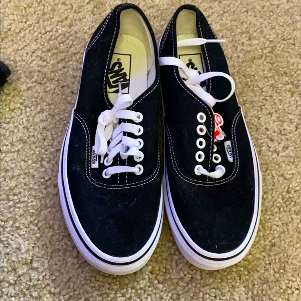 black new vans!